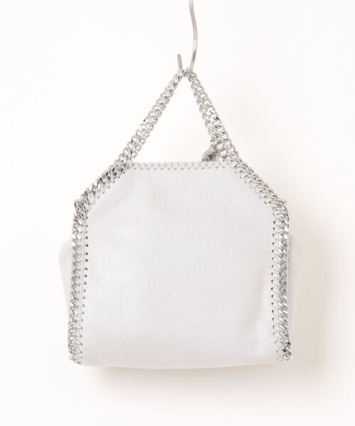 STELLA McCARTNEY(ステラマッカートニー)の「Falabella Tiny Tote Bag / ファラベラ タイニー トートバッグ(ショルダーバッグ・レディース・グレー系その他・ONE SIZE)」の6枚目の写真