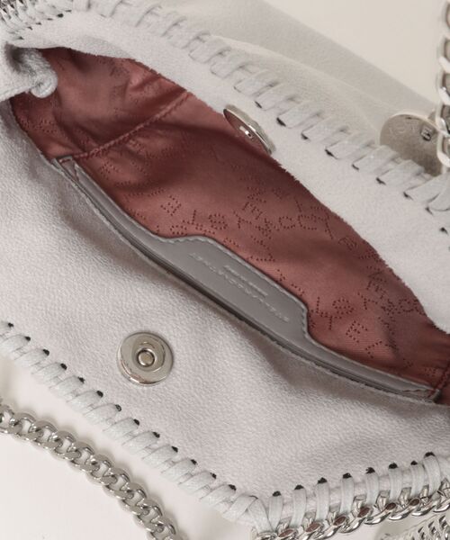 STELLA McCARTNEY(ステラマッカートニー)の「Falabella Tiny Tote Bag / ファラベラ タイニー トートバッグ(ショルダーバッグ・レディース・グレー系その他・ONE SIZE)」の4枚目の写真