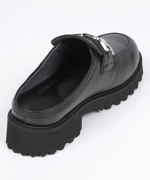 BARCLAY（バークレー）の「BARCLAY（バークレー）サボローファー（ローファー・レディース・ブラック/ベージュ・22cm/22.5cm/23.5cm/24cm/23cm/24.5cm）」の4枚目の写真