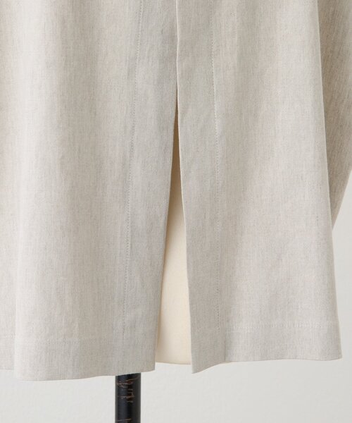 BEARDSLEY（ビアズリー）の「リネンショートベスト（シャツ/ブラウス・レディース・ベージュ/グレー/ブラック・1/0）」の16枚目の写真