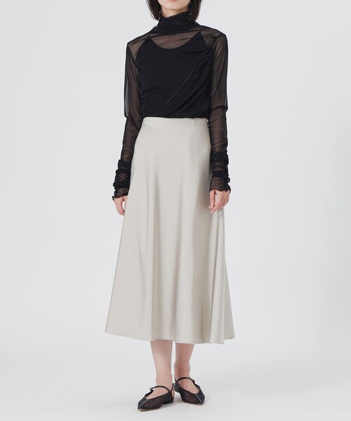 LOVELESS（ラブレス）の「シアープルオーバー（Tシャツ/カットソー・レディース・ブラック・36）」の3枚目の写真