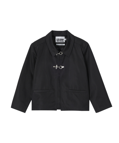 CRANK（クランク）の「バックルクローザージャケット_ブラック（テーラードジャケット・レディース・その他・SMALL/MEDIUM）」の5枚目の写真