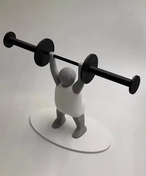 CALIFORNIA OUTFITTERS（カリフォルニア アウトフィッターズ）の「C 2C44-MZ マッチョ風ペーパーホルダー（バス/トイレグッズ・メンズ・ホワイト・ONESIZE）」の2枚目の写真