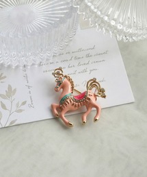 colleca la（コレカラ）の「クラシカル メリーゴーランドポニー ブローチ（ブローチ/コサージュ）」