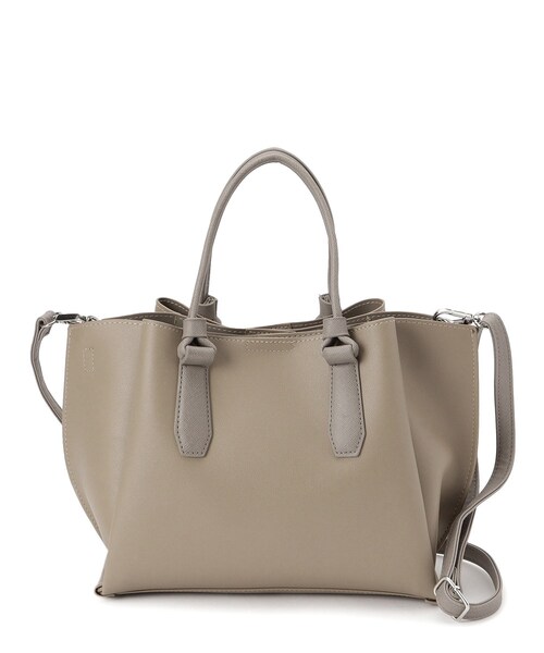 SHOO・LA・RUE（シューラルー）の「ハンドルカクシボトートバッグ（トートバッグ・レディース・グレー/ブラウン系その他/ブラック・00）」の12枚目の写真