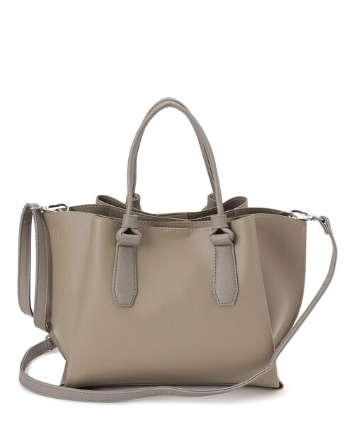 SHOO・LA・RUE（シューラルー）の「ハンドルカクシボトートバッグ（トートバッグ・レディース・グレー/ブラウン系その他/ブラック・00）」の14枚目の写真