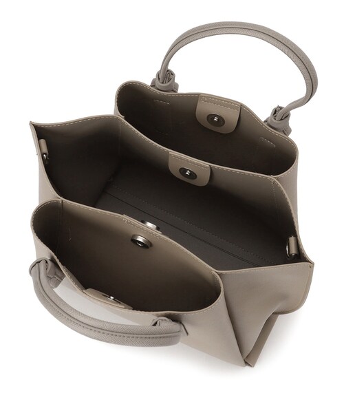 SHOO・LA・RUE（シューラルー）の「ハンドルカクシボトートバッグ（トートバッグ・レディース・グレー/ブラウン系その他/ブラック・00）」の16枚目の写真