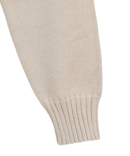 CLANE（クラネ）の「CLANE/クラネ/W FACE SHORT KNIT CARDIGAN（カーディガン/ボレロ・レディース・ブルー/ブラック/アイボリー・1）」の6枚目の写真