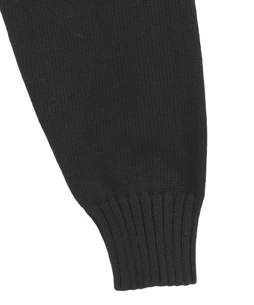 CLANE（クラネ）の「CLANE/クラネ/W FACE SHORT KNIT CARDIGAN（カーディガン/ボレロ・レディース・ブルー/ブラック/アイボリー・1）」の12枚目の写真