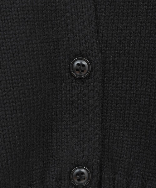 CLANE（クラネ）の「CLANE/クラネ/W FACE SHORT KNIT CARDIGAN（カーディガン/ボレロ・レディース・ブルー/ブラック/アイボリー・1）」の14枚目の写真