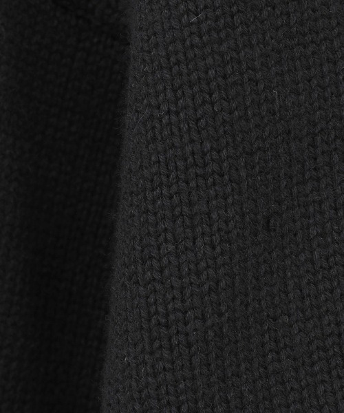 CLANE（クラネ）の「CLANE/クラネ/W FACE SHORT KNIT CARDIGAN（カーディガン/ボレロ・レディース・ブルー/ブラック/アイボリー・1）」の15枚目の写真