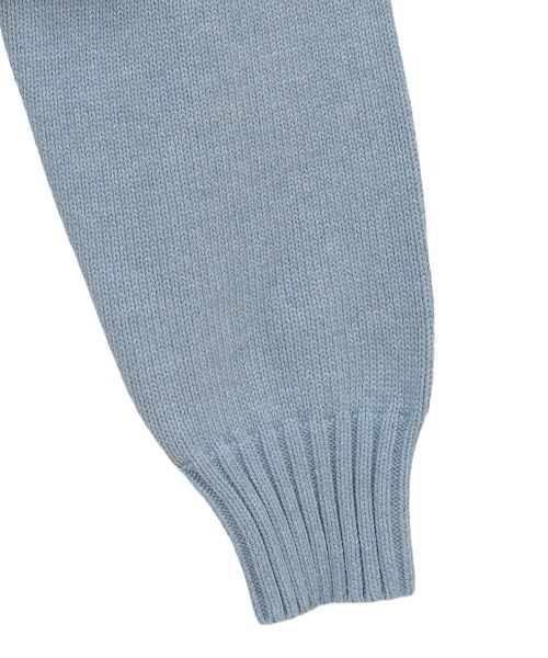 CLANE（クラネ）の「CLANE/クラネ/W FACE SHORT KNIT CARDIGAN（カーディガン/ボレロ・レディース・ブルー/ブラック/アイボリー・1）」の18枚目の写真