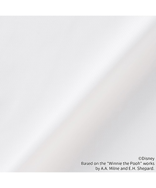 TOKYO SHIRTS(トウキョウシャツ)の「【くまのプーさん】形態安定ノンアイロン レギュラー 長袖ビジネスワイシャツ(ビジネスシャツ・レディース・ホワイト・L/M/S)」の4枚目の写真