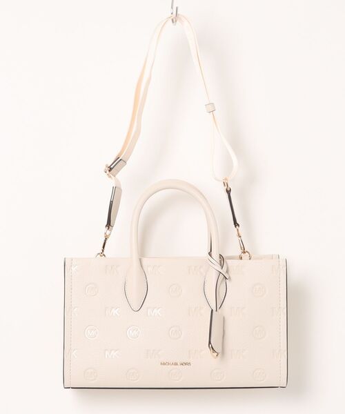 MICHAEL KORS(マイケルコース)の「MIRELLA MD EW TZ SATCHEL Satchel(ハンドバッグ・レディース・ベージュ系・FREE)」の1枚目の写真