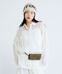 メッシュBIGポロLS/670823