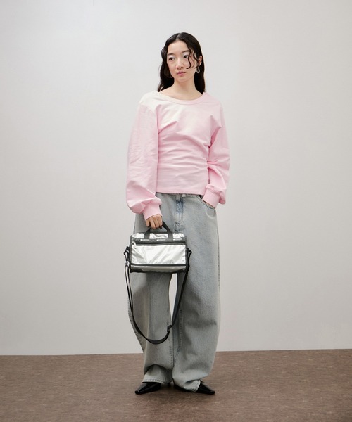 LeSportsac（レスポートサック）の「【LeSportsac for ADAM ET ROPE'】Exclusive Mini Duffel Crosbody（ショルダーバッグ・レディース・シルバー・FREE）」の6枚目の写真