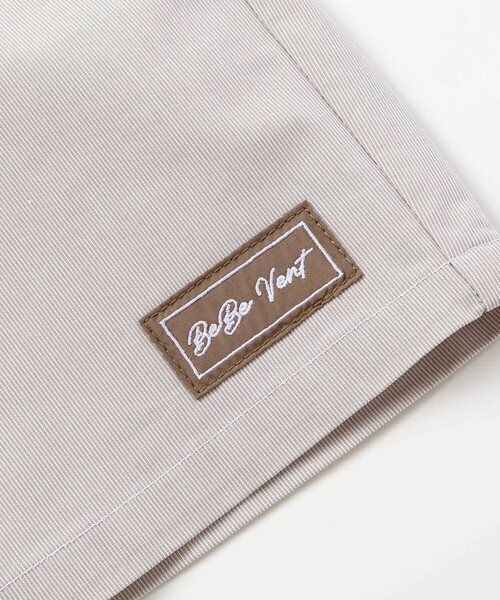 BeBe(ベベ)の「コードレーンネーム付ハーフパンツ(その他パンツ・キッズ・ベージュ系その他/ブルー系その他2・100cm/130cm/120cm/150cm/140cm/110cm)」の14枚目の写真