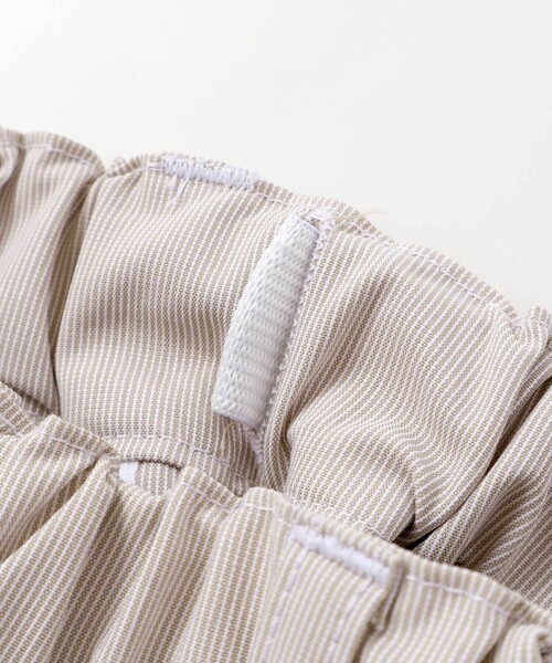 BeBe(ベベ)の「コードレーンネーム付ハーフパンツ(その他パンツ・キッズ・ベージュ系その他/ブルー系その他2・100cm/130cm/120cm/150cm/140cm/110cm)」の17枚目の写真