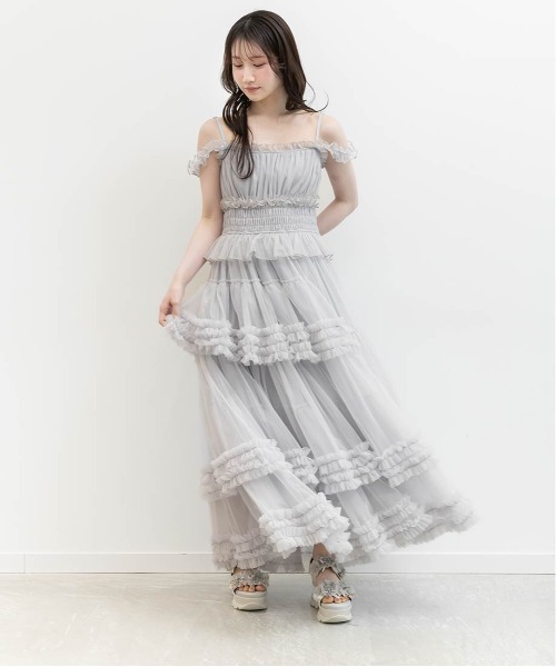 RANDA(ランダ)の「シアーフラワーベルトスポーツサンダル(サンダル・レディース・ブルー/アイボリー/ブラック/ピンク・S/M/L/LL)」の22枚目の写真