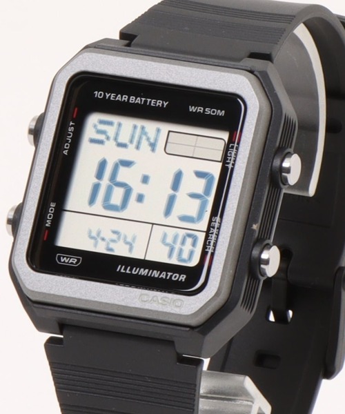 セール】CASIO カシオ / デジタル クォーツ腕時計 5気圧防水 スクエア
