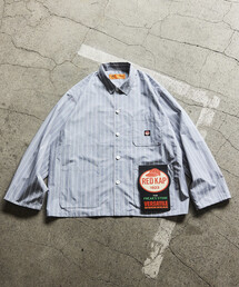 RED KAP | RED KAP/レッドキャップ 別注 ワーク ストライプ シャツカバーオール/シャツジャケット(シャツ/ブラウス)
