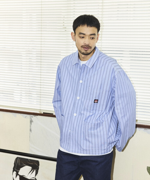セール】RED KAP/レッドキャップ 別注 ワーク ストライプ シャツ