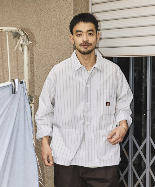 セール】RED KAP/レッドキャップ 別注 ワーク ストライプ シャツ