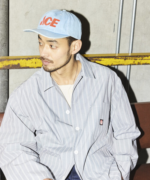 RED KAP（レッドキャップ）の「RED KAP/レッドキャップ 別注 ワーク ストライプ シャツカバーオール/シャツジャケット（シャツ/ブラウス・メンズ・グレー/サックスブルー/ブラック・MEDIUM/LARGE）」の7枚目の写真