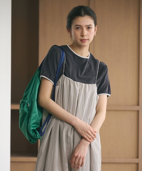 BEAUTY&YOUTH UNITED ARROWS(ビューティーアンドユースユナイテッドアローズ)の「シアー パイル リンガーTシャツ(Tシャツ/カットソー・レディース・ダークグレー/ライム/ブラウン/オフホワイト・FREE)」の17枚目の写真