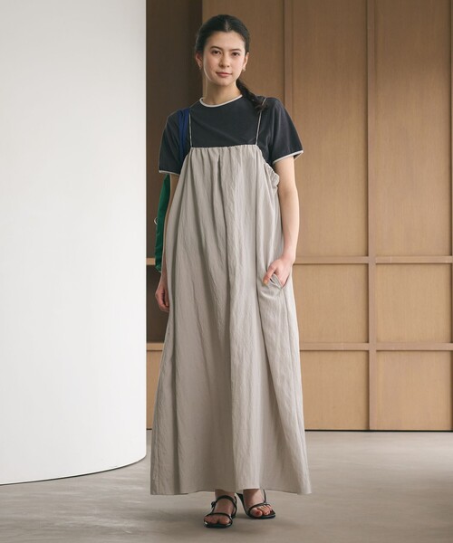 BEAUTY&YOUTH UNITED ARROWS(ビューティーアンドユースユナイテッドアローズ)の「シアー パイル リンガーTシャツ(Tシャツ/カットソー・レディース・ダークグレー/ライム/ブラウン/オフホワイト・FREE)」の20枚目の写真