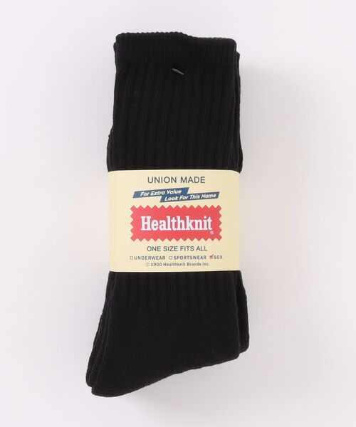Healthknit（ヘルスニット）の「【Healthknit/ヘルスニット】シンカーソックス（ソックス/靴下・メンズ・ブラック/ホワイト・FREE）」の9枚目の写真