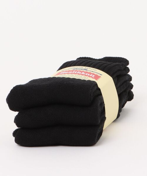 Healthknit（ヘルスニット）の「【Healthknit/ヘルスニット】シンカーソックス（ソックス/靴下・メンズ・ブラック/ホワイト・FREE）」の8枚目の写真