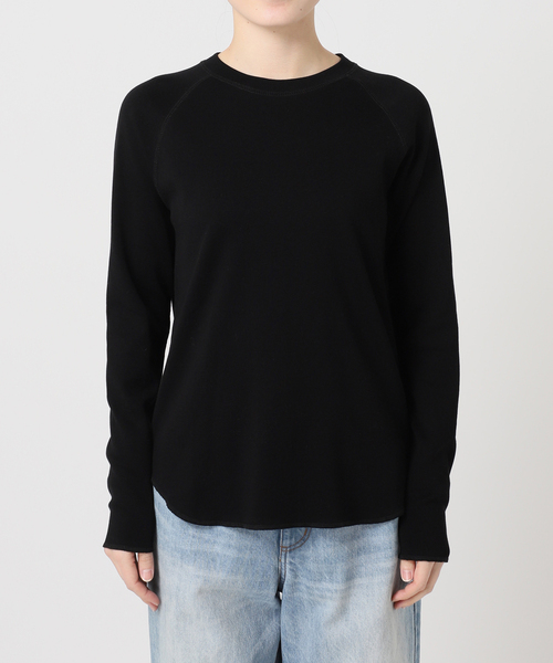 plage(プラージュ)の「《追加》premiumフライス long Tシャツ(Tシャツ/カットソー・レディース・ブラック/ホワイト・FREE)」の19枚目の写真