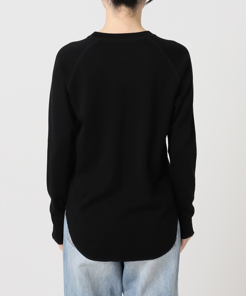 plage(プラージュ)の「《追加》premiumフライス long Tシャツ(Tシャツ/カットソー・レディース・ブラック/ホワイト・FREE)」の21枚目の写真
