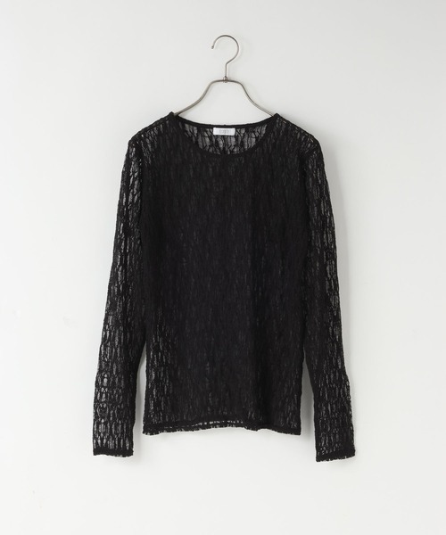 LOWRYS FARM(ローリーズファーム)の「ソウレースLS 669785(Tシャツ/カットソー・レディース・ホワイト/アイボリー/ブラック・FREE)」の5枚目の写真