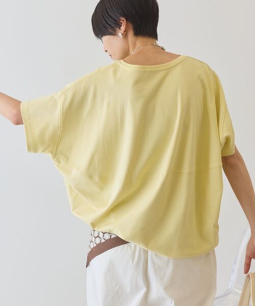 セール】【接触冷感+UVカット】半袖コクーンカットプルオーバー（T