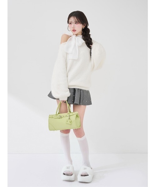 Darich(ダーリッチ)の「ベルトデザインロングハンドバッグ(ハンドバッグ・レディース・ミント・FREE)」の21枚目の写真