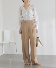 La TOTALITE（ラトータリテ）の「【洗える】2WAYリラクシーサスパンツ（スラックス）」