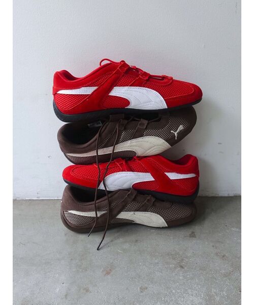 LAGUNAMOON(ラグナムーン)の「【PUMA】SPEEDCAT GOWINS(スニーカー・レディース・レッド/ブラウン・SMALL/MEDIUM)」の19枚目の写真