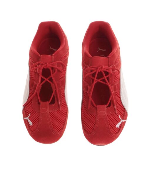 LAGUNAMOON(ラグナムーン)の「【PUMA】SPEEDCAT GOWINS(スニーカー・レディース・レッド/ブラウン・SMALL/MEDIUM)」の5枚目の写真