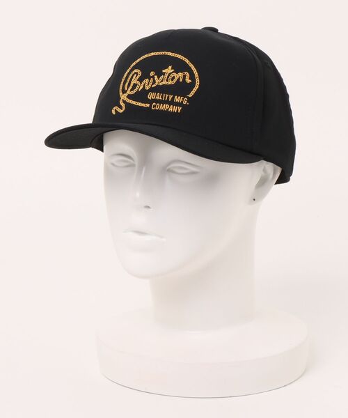 BRIXTON（ブリクストン）の「BRIXTON/ブリクストン キャップ GALLATIN MP SNAPBACK スナップバック 12056（キャップ・メンズ・ブラック・FREE）」の5枚目の写真