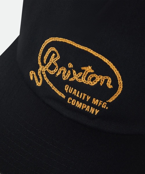 BRIXTON（ブリクストン）の「BRIXTON/ブリクストン キャップ GALLATIN MP SNAPBACK スナップバック 12056（キャップ・メンズ・ブラック・FREE）」の4枚目の写真