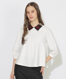 BLUE LABEL CRESTBRIDGE | チェックカラープルオーバー(Tシャツ/カットソー)