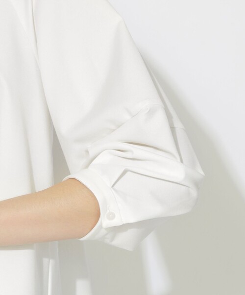 BLUE LABEL CRESTBRIDGE（ブルーレーベルクレストブリッジ）の「チェックカラープルオーバー（Tシャツ/カットソー・レディース・ホワイト系その他・M）」の7枚目の写真