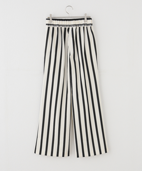 Spick & Span(スピックアンドスパン)の「CURRENTAGE / カレンテージ ラッセルストライプパンツ(スラックス・レディース・ブラック・SMALL)」の11枚目の写真