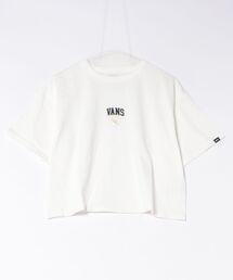 VANS ヴァンズ W flower logo TEE ショートスリーブ 126R3011301 ABC-MART限定 WHITE