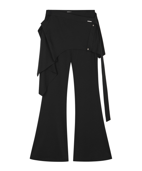ROCKCAKE（ロックケーキ）の「Wrap Skirt Leggings Pants - Black（その他パンツ・レディース・その他・SMALL）」の2枚目の写真