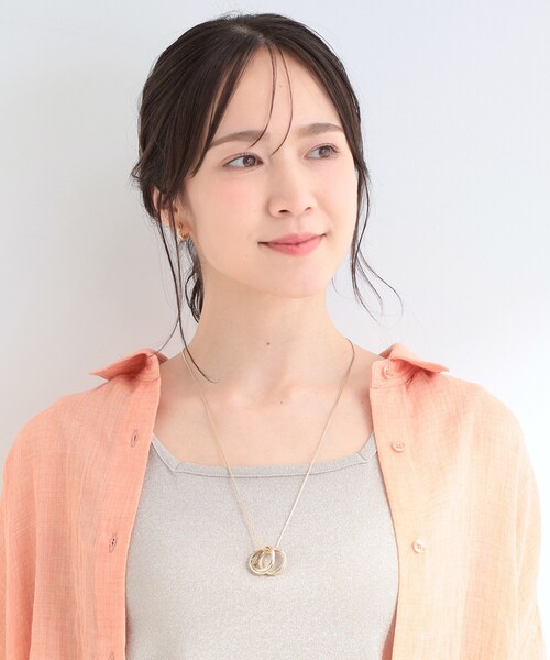 SHOO・LA・RUE(シューラルー)の「【2WAY】エポリングネックレス(ネックレス・レディース・ゴールド/ピンクゴールド/シルバー・00)」の11枚目の写真