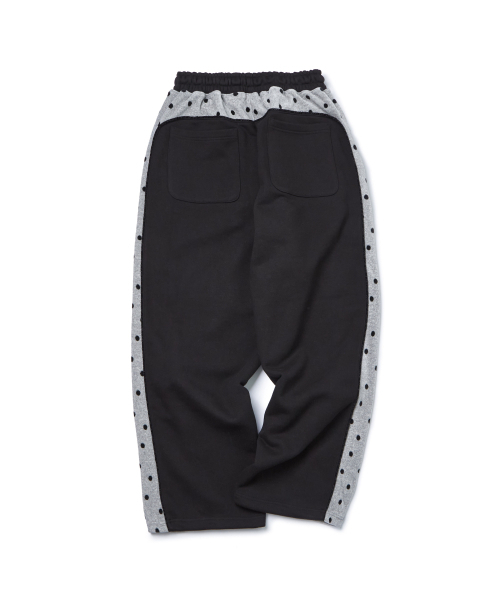 GARMENTS FAB（ガーメンツファブ）の「Velour Dot Piping Sweatpants (BLACK)（スウェットパンツ・レディース・その他・MEDIUM/LARGE）」の3枚目の写真