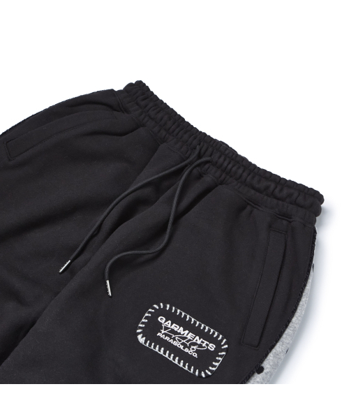GARMENTS FAB（ガーメンツファブ）の「Velour Dot Piping Sweatpants (BLACK)（スウェットパンツ・レディース・その他・MEDIUM/LARGE）」の4枚目の写真